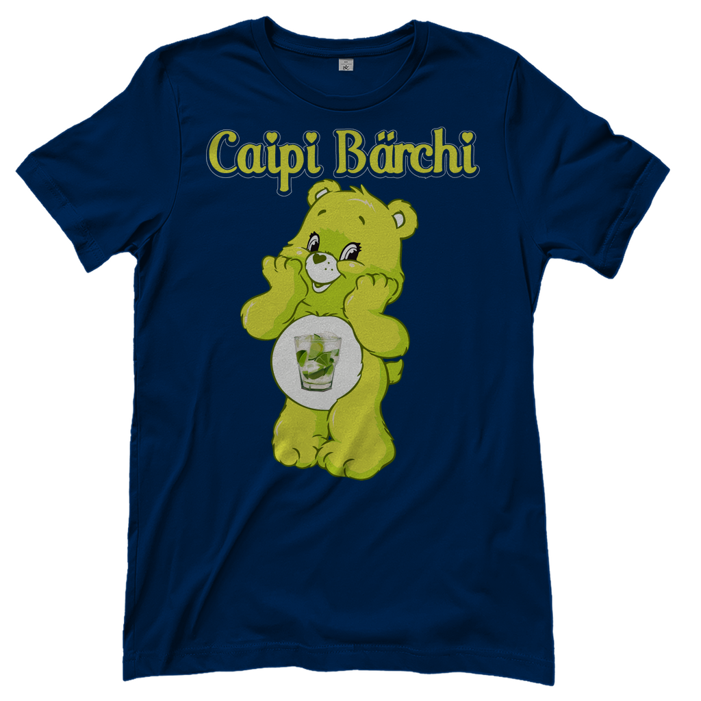 Caipi Bärchi - Glücksbärchi - Damenshirt Navy