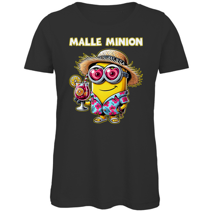 Malle Minion - Damen Premium Bio T-Shirt