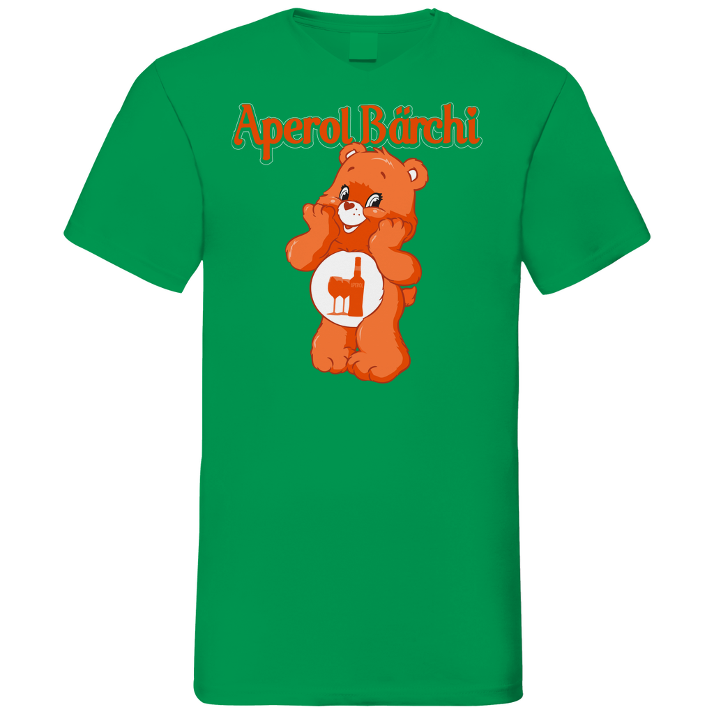 Aperol Bärchi - Glücksbärchi - Herren V-Neck Shirt