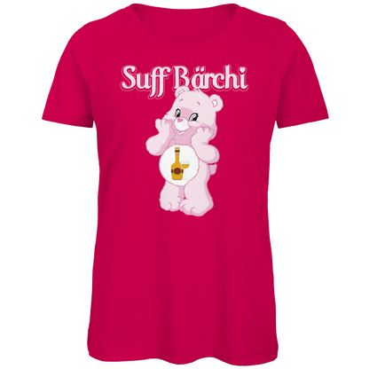 Suff Bärchi - Glücksbärchi - Damen Premium Bio T-Shirt Fuchsia