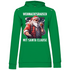 Weihnachtsrausch mit Santa Clause - Damen Hoodie Kelly Green