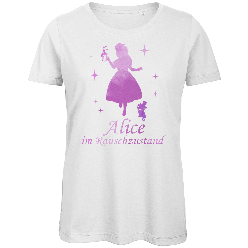 Alice im Rauschzustand - Prinzessin Aquarell - Damen Premium Bio T-Shirt