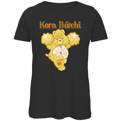Korn Bärchi - Glücksbärchi - Damen Premium Bio T-Shirt Black