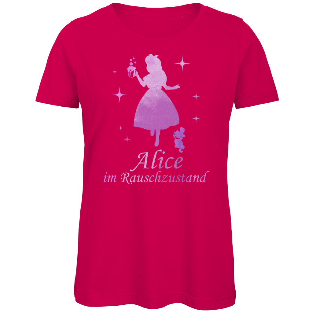 Alice im Rauschzustand - Prinzessin Aquarell - Damen Premium Bio T-Shirt