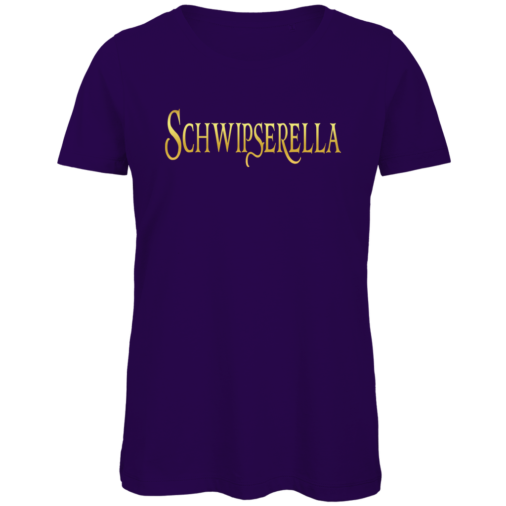 Schwipserella - Prinzessin Gold - Damen Premium Bio T-Shirt