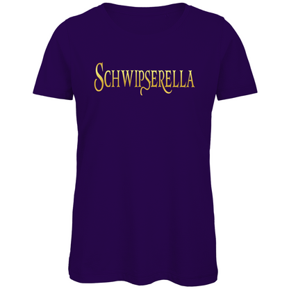 Schwipserella - Prinzessin Gold - Damen Premium Bio T-Shirt Urban Purple
