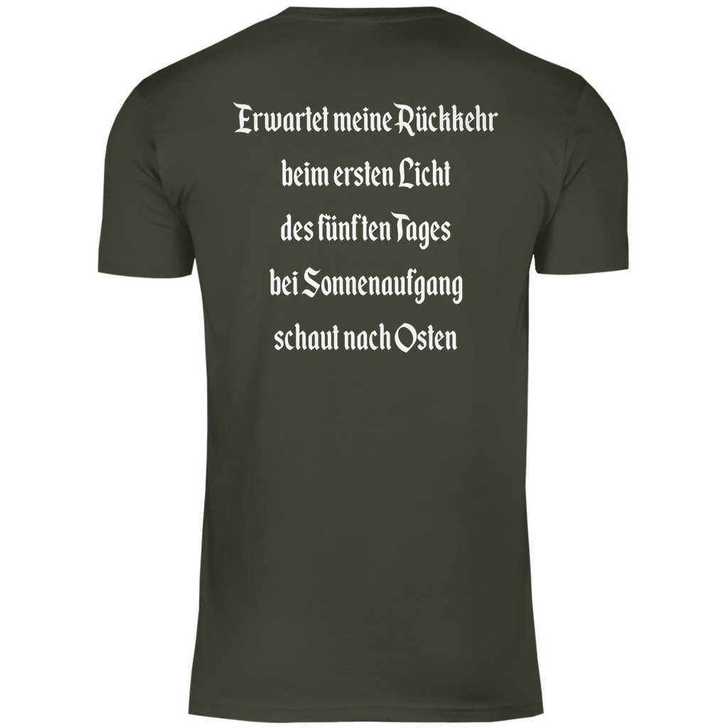 Ich gehe jetzt Bier trinken HDR - Beidseitiger Druck - Herren Shirt