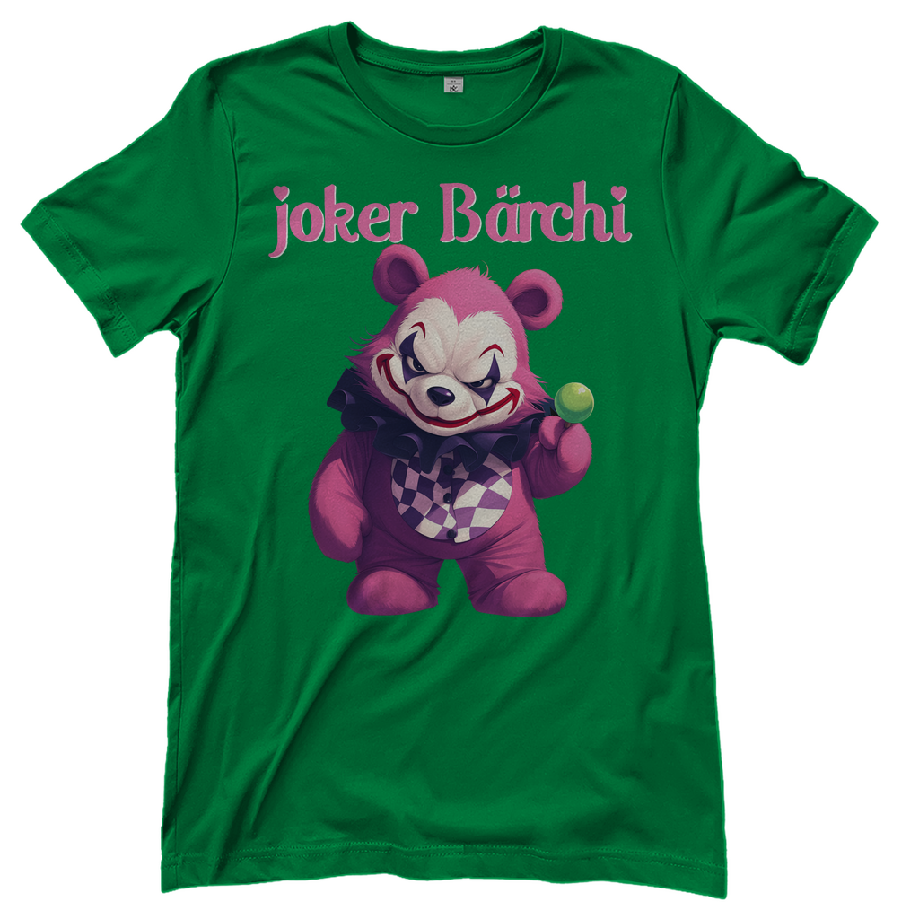 Joker Bärchi - Glücksbärchi - Damenshirt Kelly Green