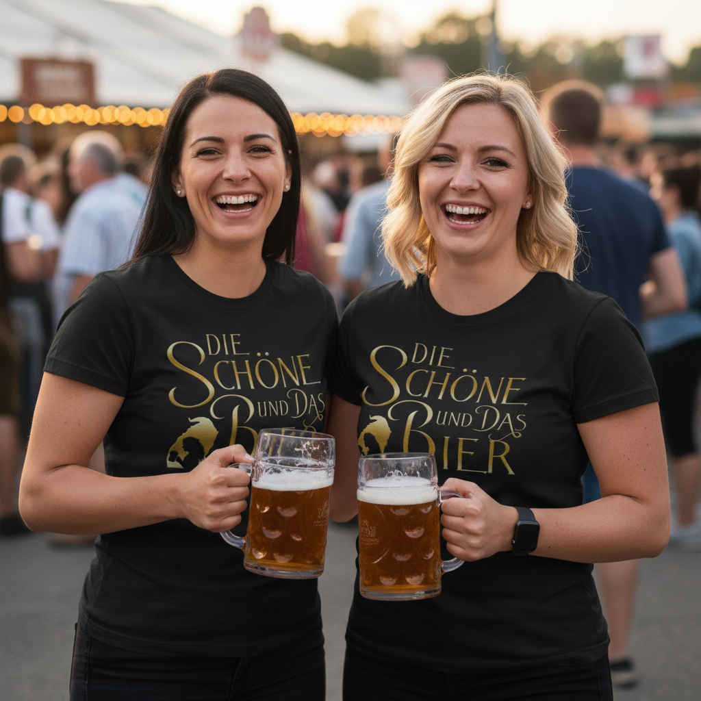 Die Schöne und das Biest Bier - Damenshirt
