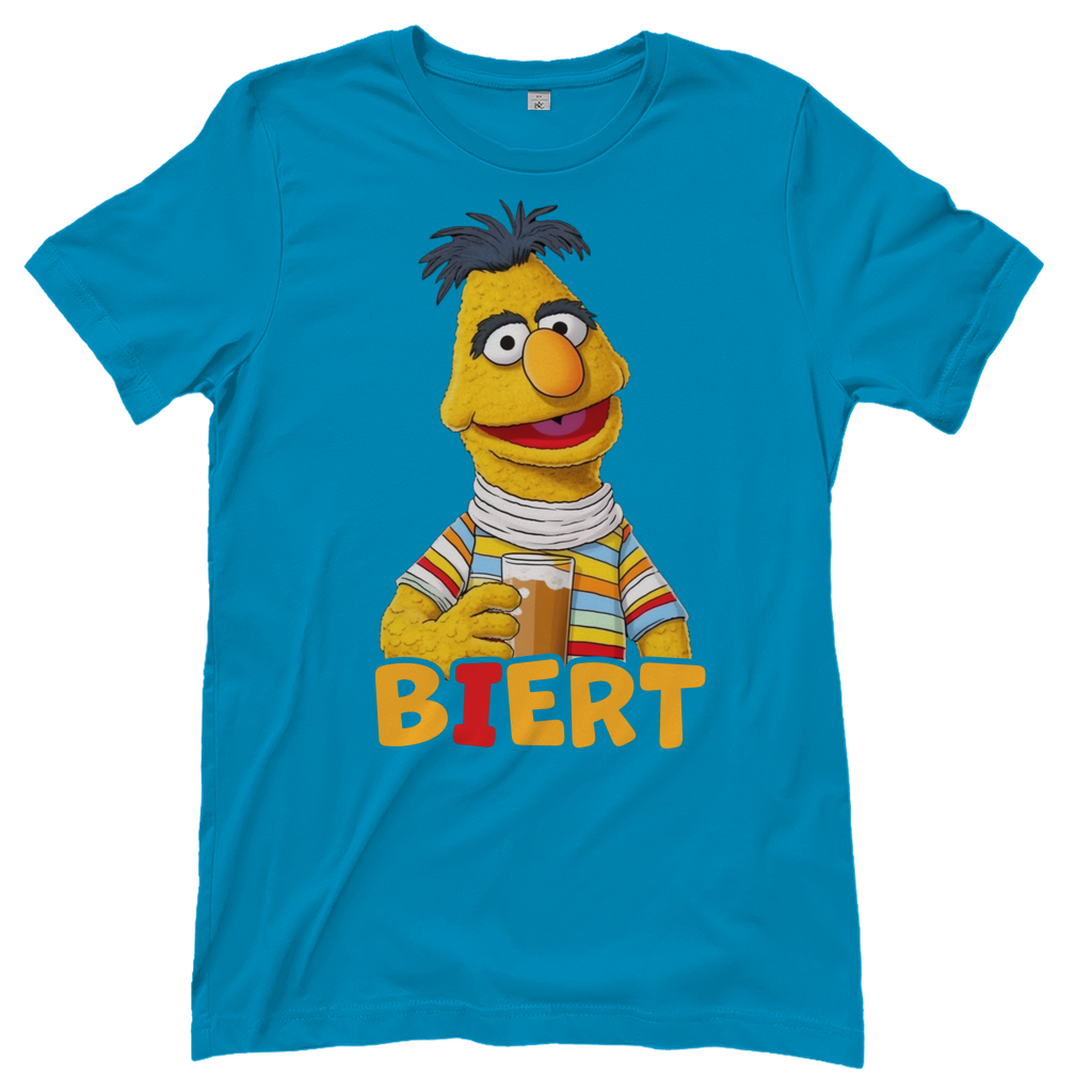 Sesamstraße - Bert Biert - Damenshirt Atoll