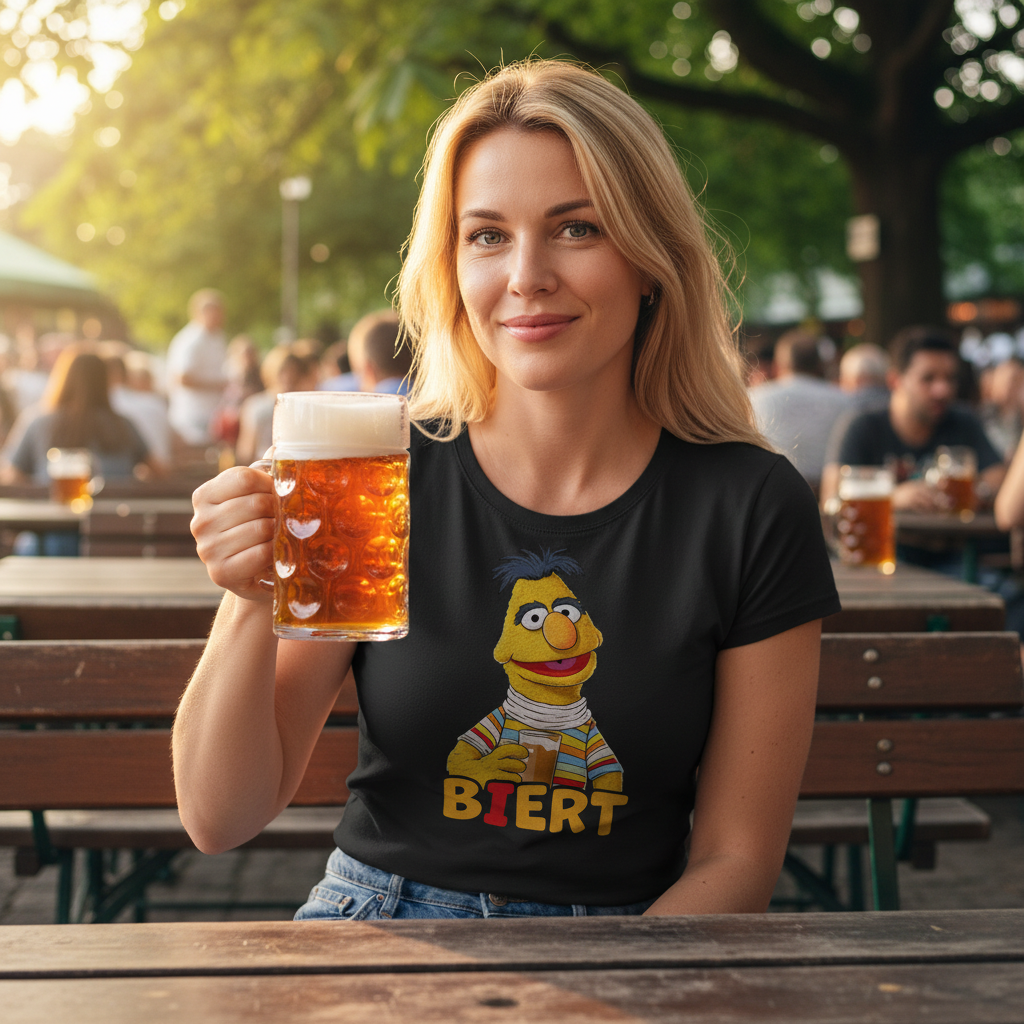 Sesamstraße - Bert Biert - Damenshirt
