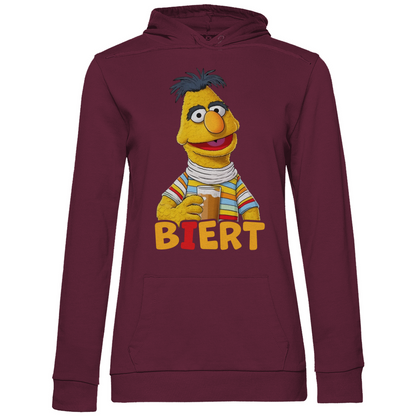 Sesamstraße - Bert Biert - Damen Hoodie Wine