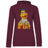 Sesamstraße - Bert Biert - Damen Hoodie Wine
