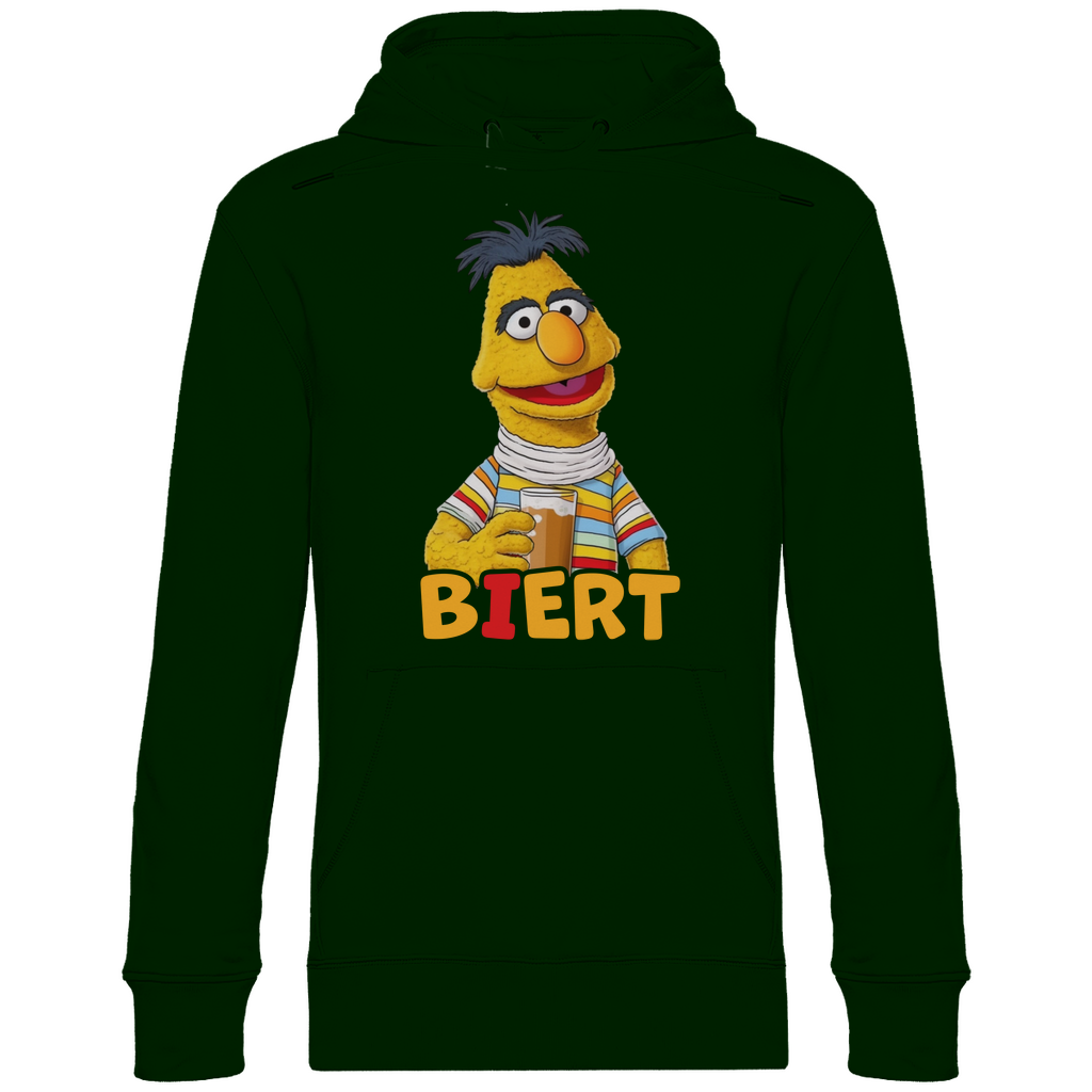 Sesamstraße - Bert Biert - Unisex Hoodie Forest Green