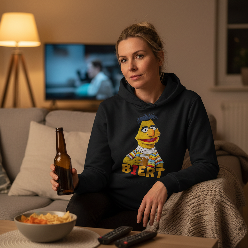 Sesamstraße - Bert Biert - Damen Hoodie