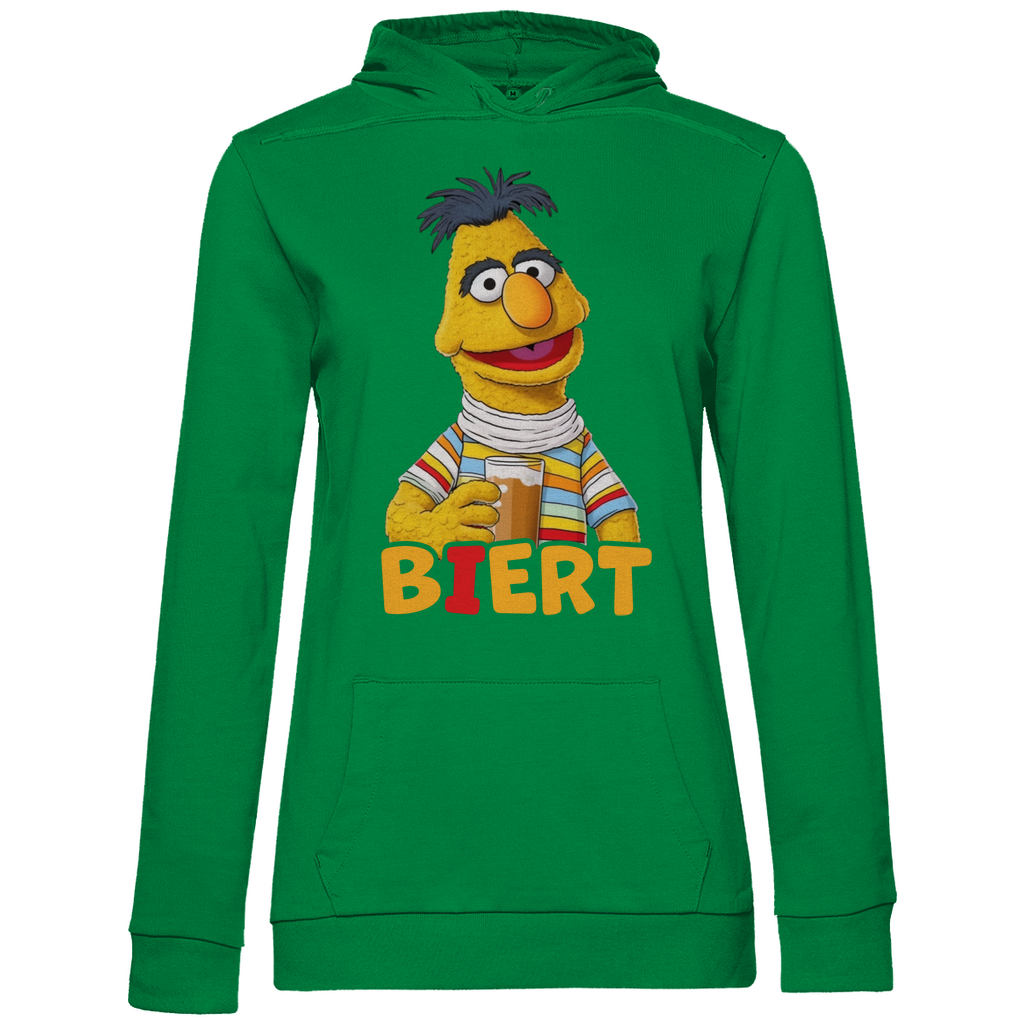 Sesamstraße - Bert Biert - Damen Hoodie Kelly Green