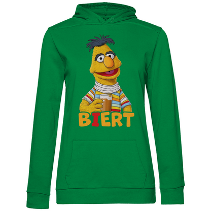 Sesamstraße - Bert Biert - Damen Hoodie Kelly Green