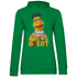Sesamstraße - Bert Biert - Damen Hoodie Kelly Green