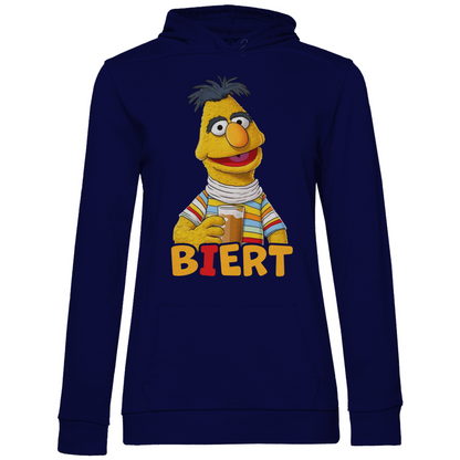 Sesamstraße - Bert Biert - Damen Hoodie Navy Blue