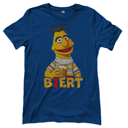 Sesamstraße - Bert Biert - Damenshirt Royal Blue