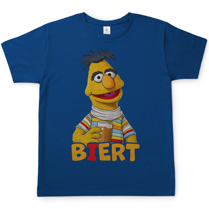 Sesamstraße - Bert Biert - Herren Shirt Royal Blue
