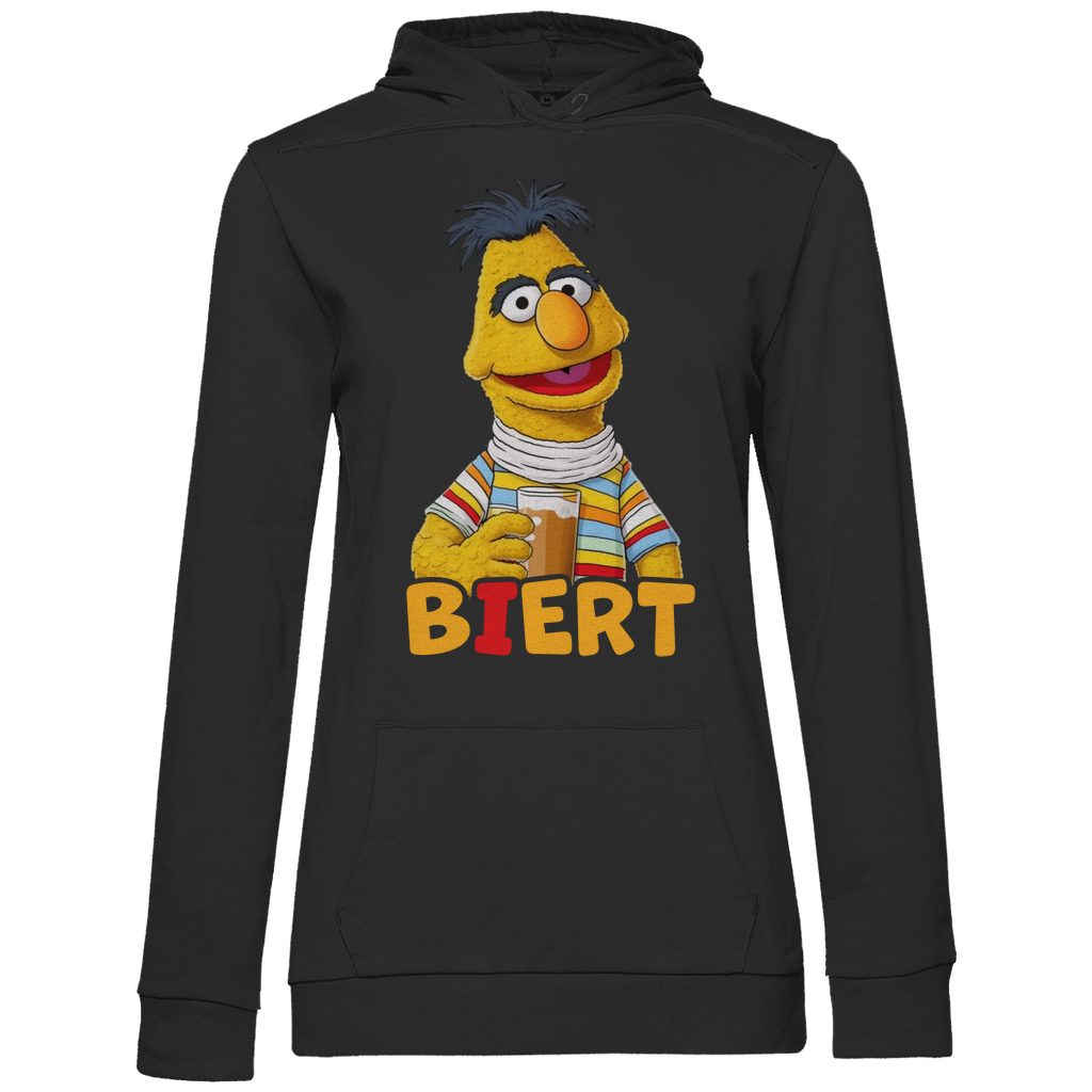 Sesamstraße - Bert Biert - Damen Hoodie Black