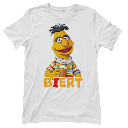 Sesamstraße - Bert Biert - Damenshirt White