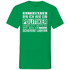Betrunken bin ich wie ein Politiker - Herren V-Neck Shirt Kelly Green