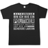 Betrunken bin ich wie ein Politiker - Herren Shirt Black