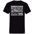 Betrunken bin ich wie ein Politiker - Herren V-Neck Shirt Black