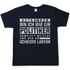 Betrunken bin ich wie ein Politiker - Herren Shirt Navy