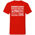 Betrunken bin ich wie ein Politiker - Herren V-Neck Shirt Red