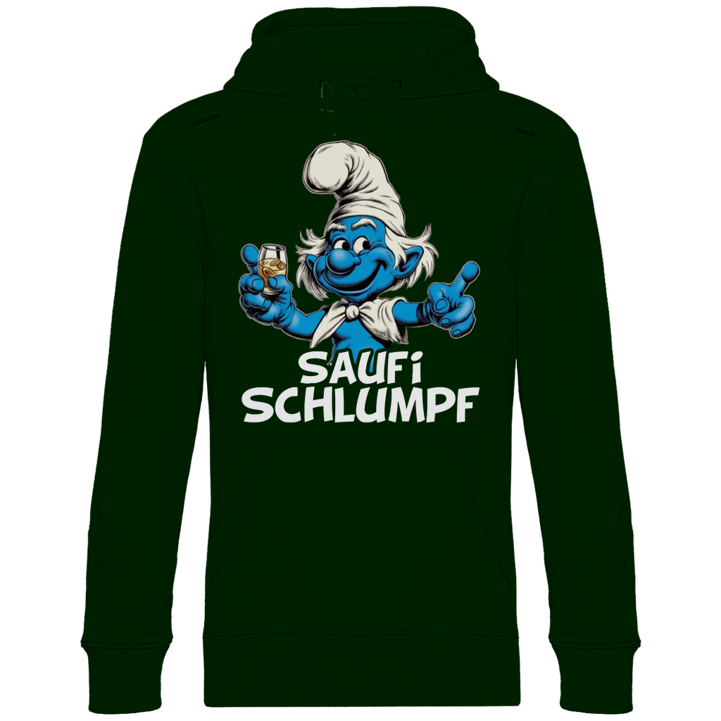 Saufi Schlumpf Grafik - Unisex Hoodie