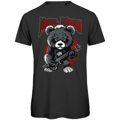 Metal Bärchi Glücksbärchi Heavy Metal - Herren Premium Bio T-Shirt
