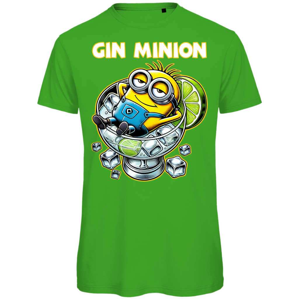 Gin Minion - Herren Premium Bio T-Shirt