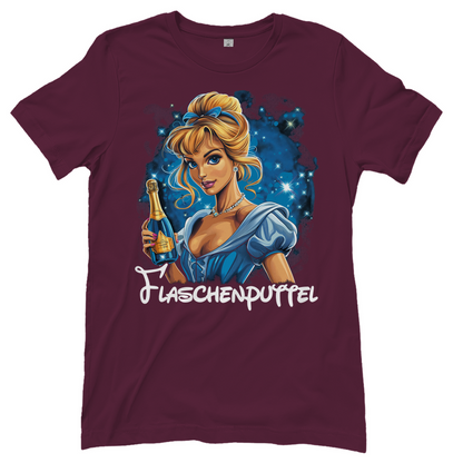 Flaschenputtel Retro - Damenshirt Burgundy