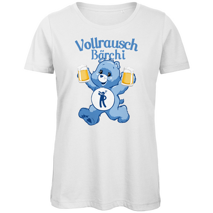 Vollrausch Bärchi - Glücksbärchi - Damen Premium Bio T-Shirt White