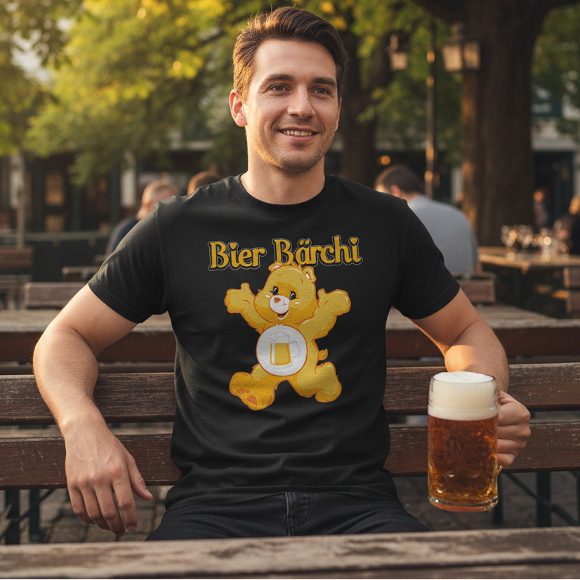 Bier Bärchi - Glücksbärchi - Herren Shirt