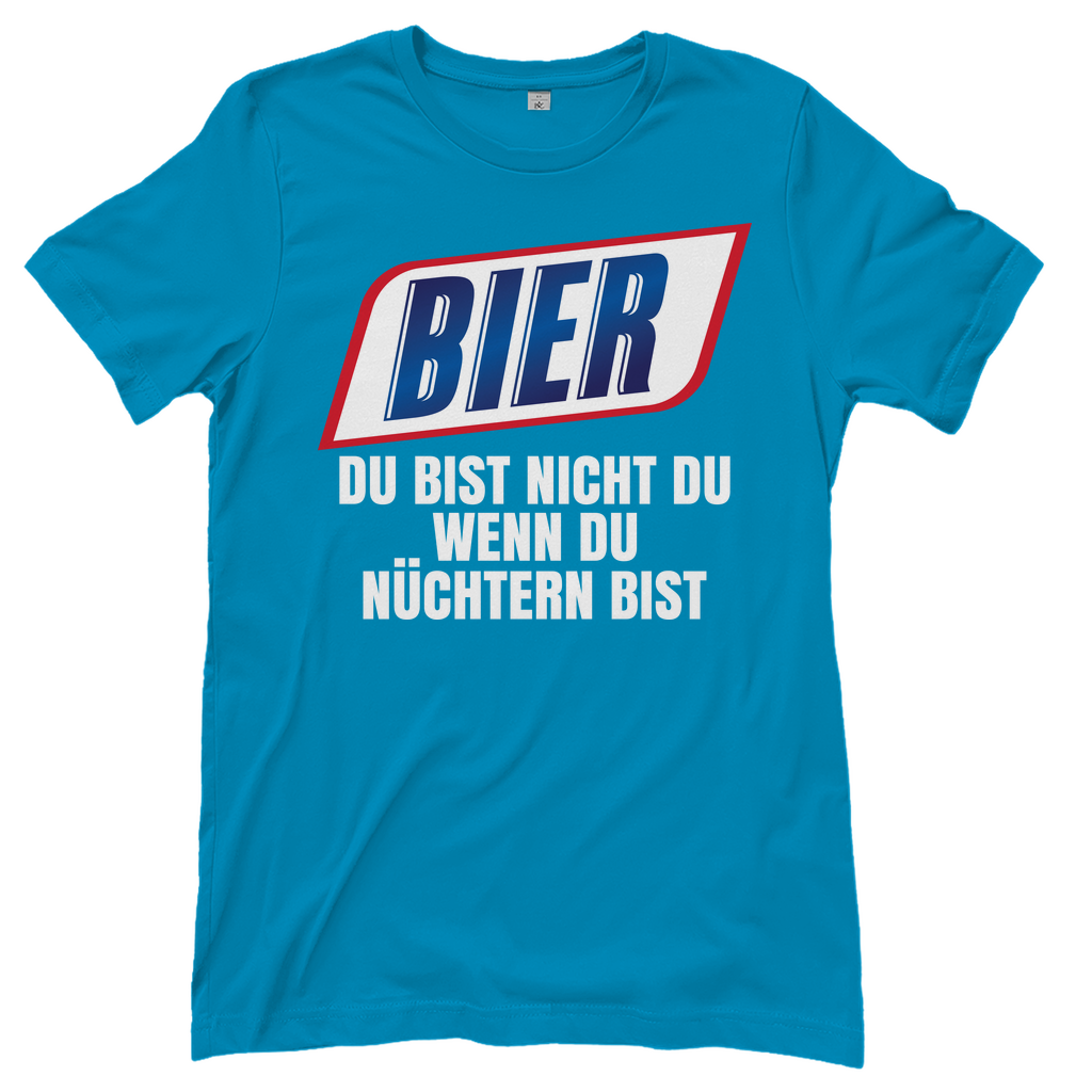 Bier du bist nicht du wenn du nüchtern bist - Damenshirt Atoll