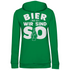 Bier und ich wir sind so - Damen Hoodie Kelly Green