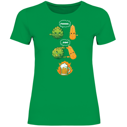 Bier Fusion - Damenshirt Kelly Green