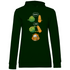 Bier Fusion - Damen Hoodie Forest Green