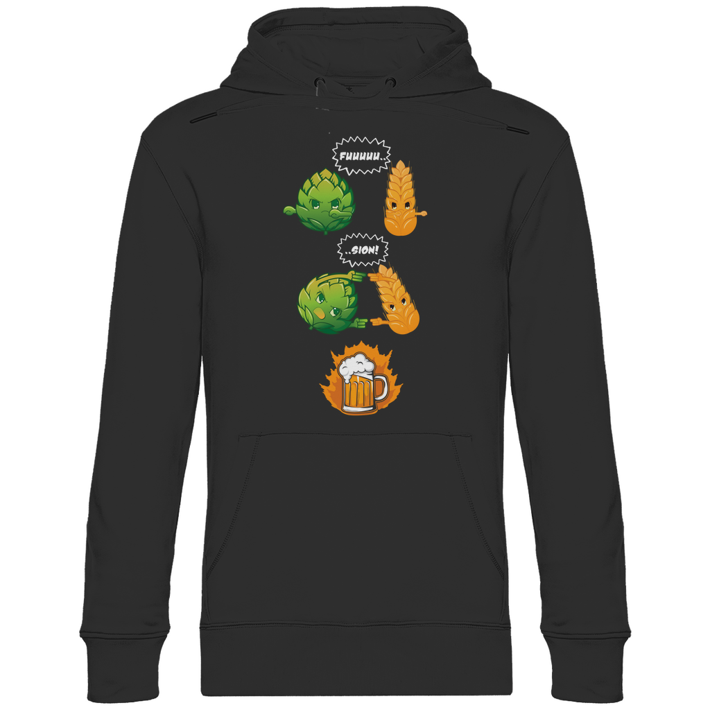 Bier Fusion - Unisex Hoodie Black
