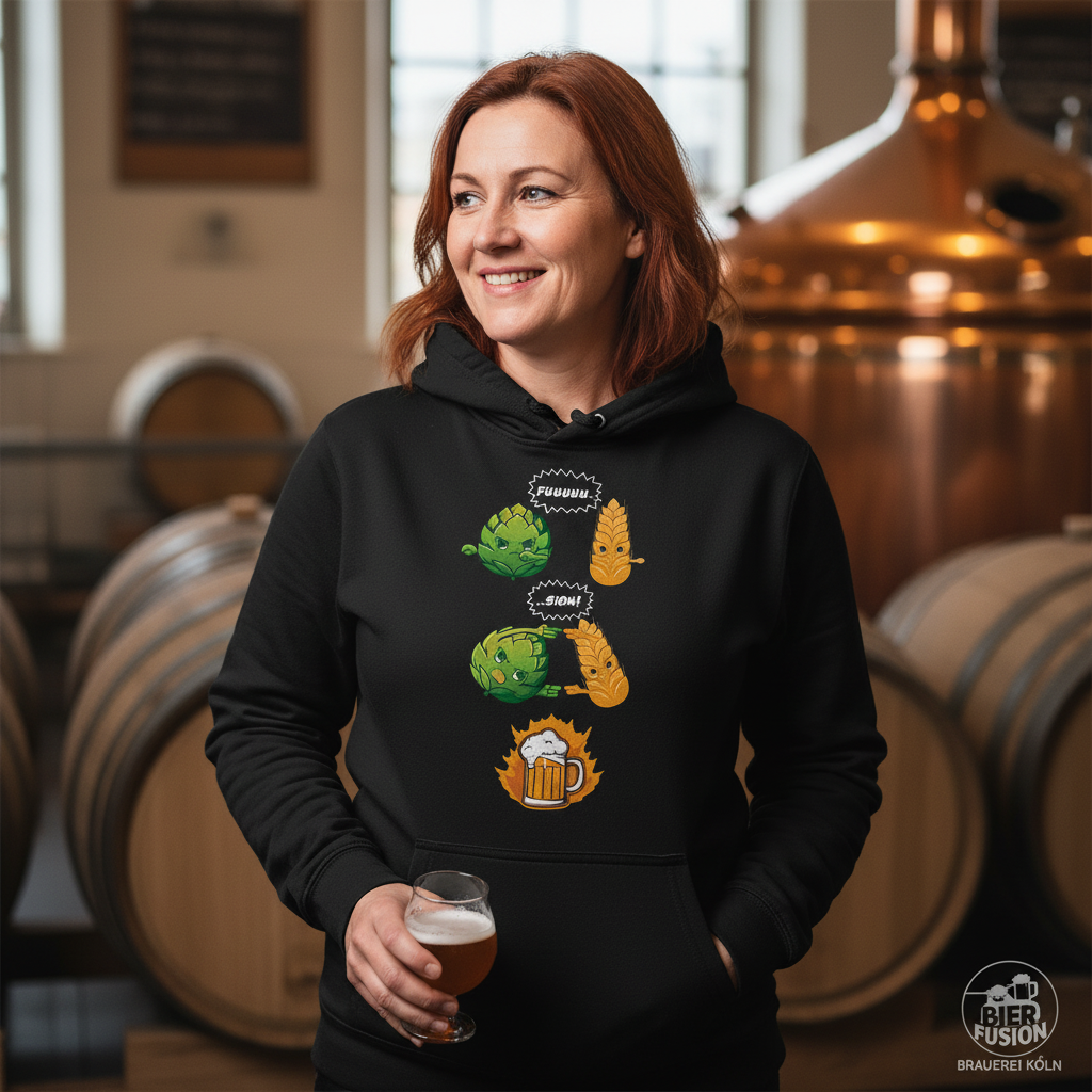 Bier Fusion - Damen Hoodie