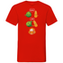 Bier Fusion - Herren V-Neck Shirt Red
