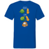 Bier Fusion - Herren V-Neck Shirt Royal Blue