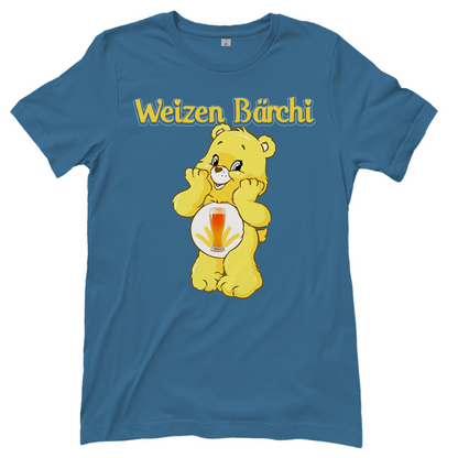Weizen Bärchi - Glücksbärchi - Damenshirt Stone Blue