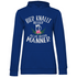 Bier knallt besser als die meisten Männer - Damen Hoodie Royal