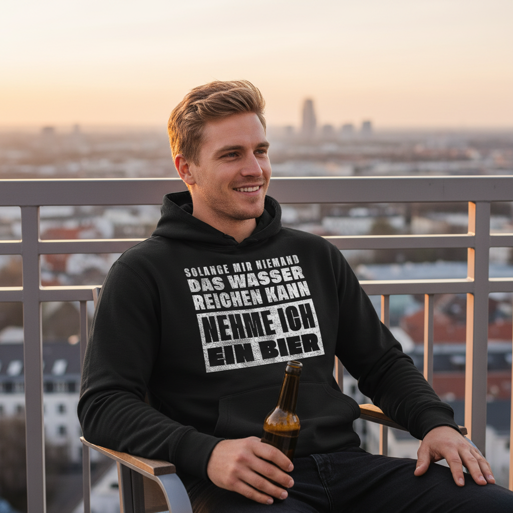 Nehme ich ein Bier - Unisex Hoodie