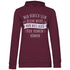 Nur hübsch sein reicht nicht Bier trinken - Damen Hoodie Wine